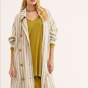 Free People Sweet Melody Trench Jacket